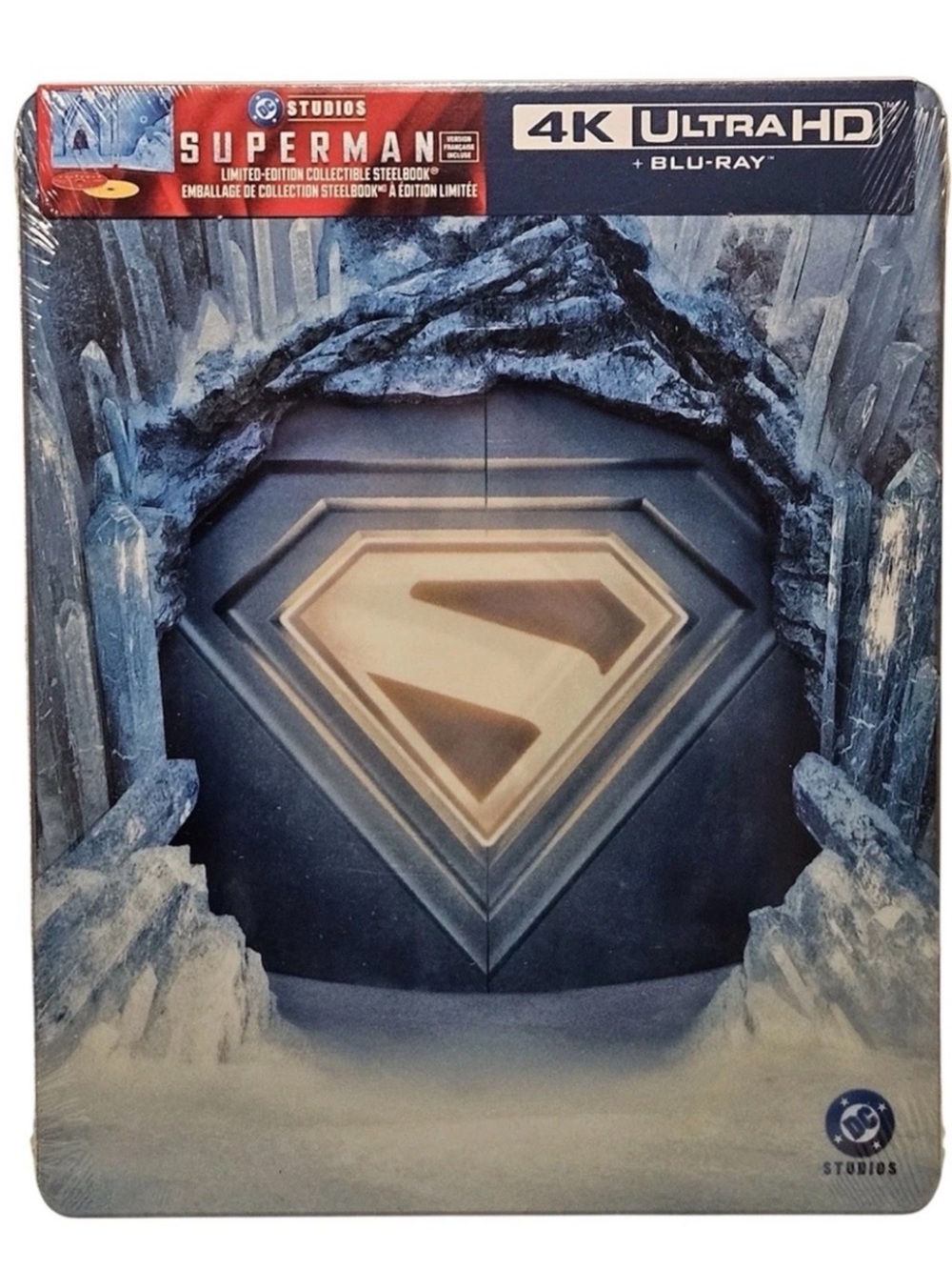 Superman (2025) Steelbook: 4K + Blu Ray New Sealed